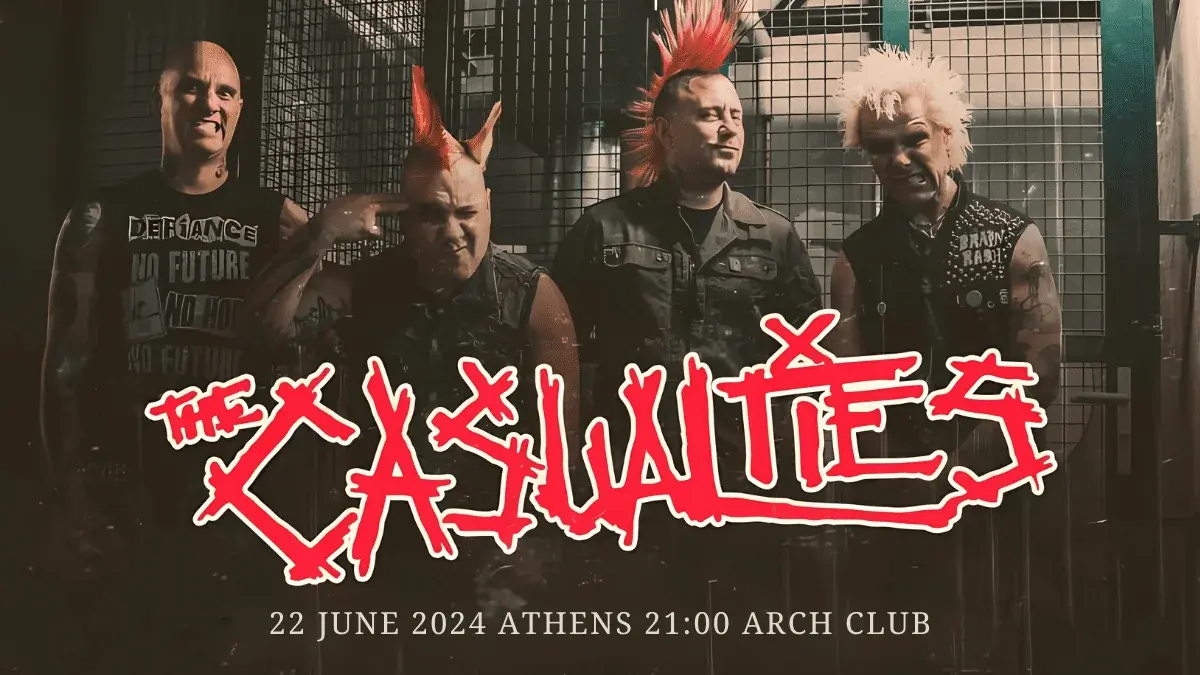 The Casualties Live in Athens