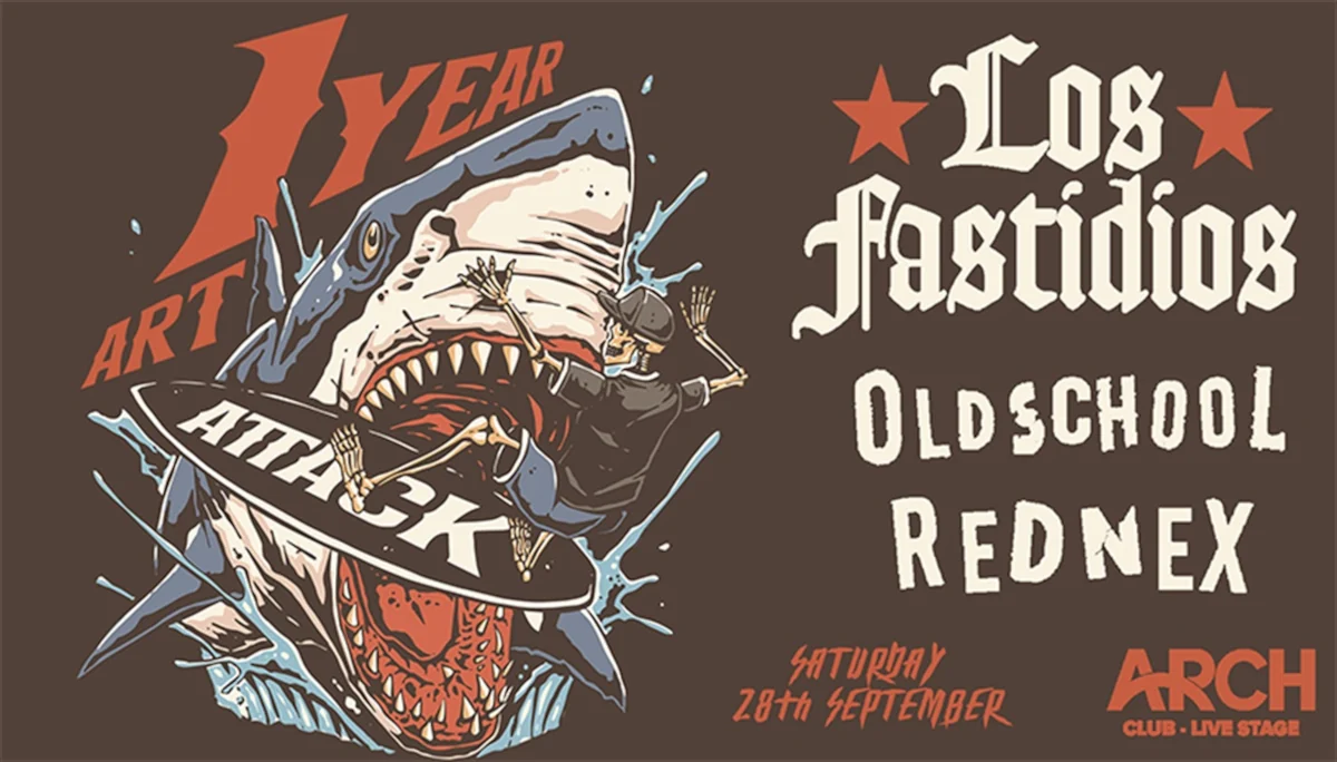 1 year Art Attack: Los Fastidios [SP] & Oldschool Rednex Live στο Arch