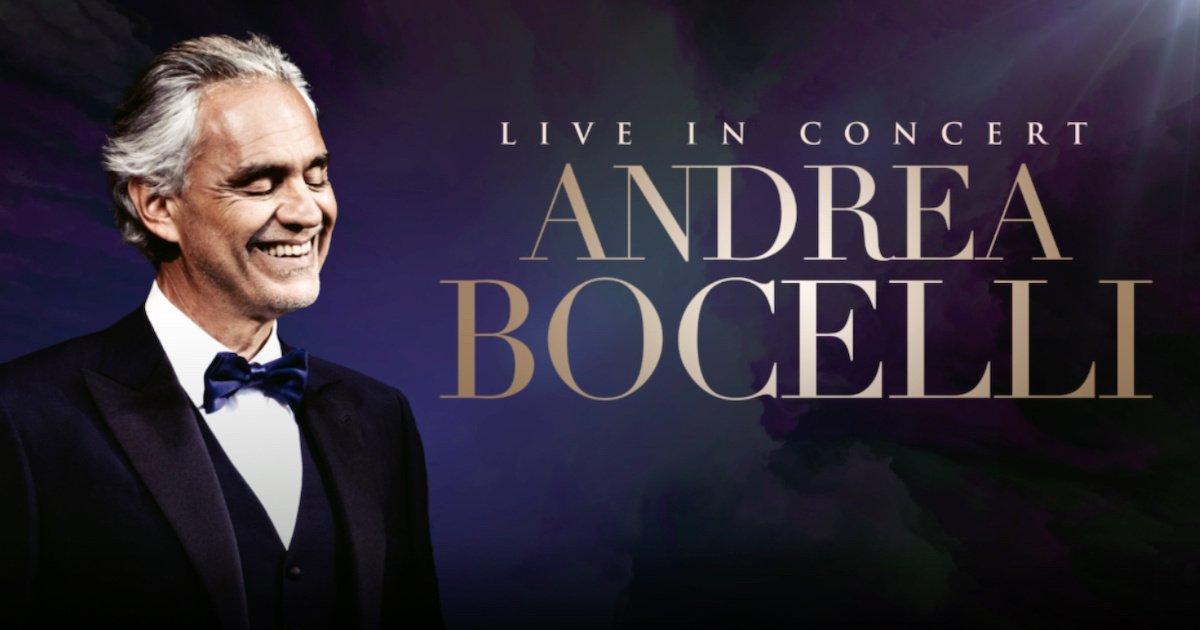 Ο Andrea Bocelli Live στην Αθήνα