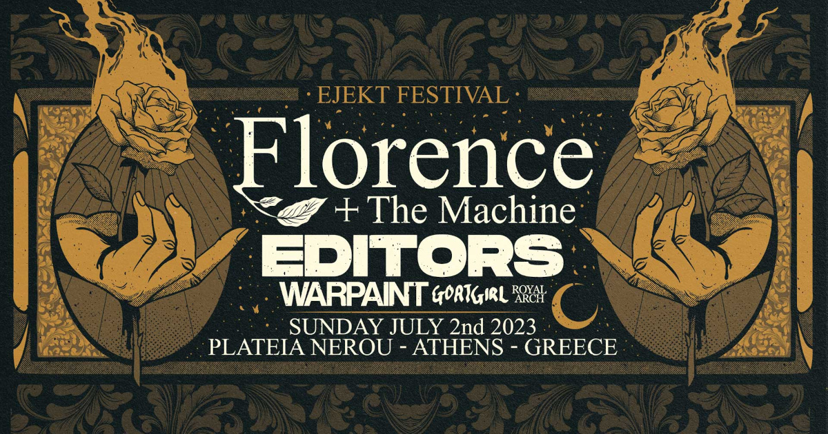 Οι Florence &The Machine Live + Editors + Royal Arch στο Eject Festival
